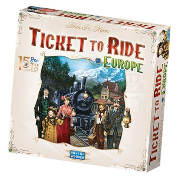 Ticket To Ride Europa - 15Y  Edition - FR (Taalonafhankelijk)