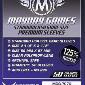 Sleeves - Mayday 7076 - 56x87 - x50/pak