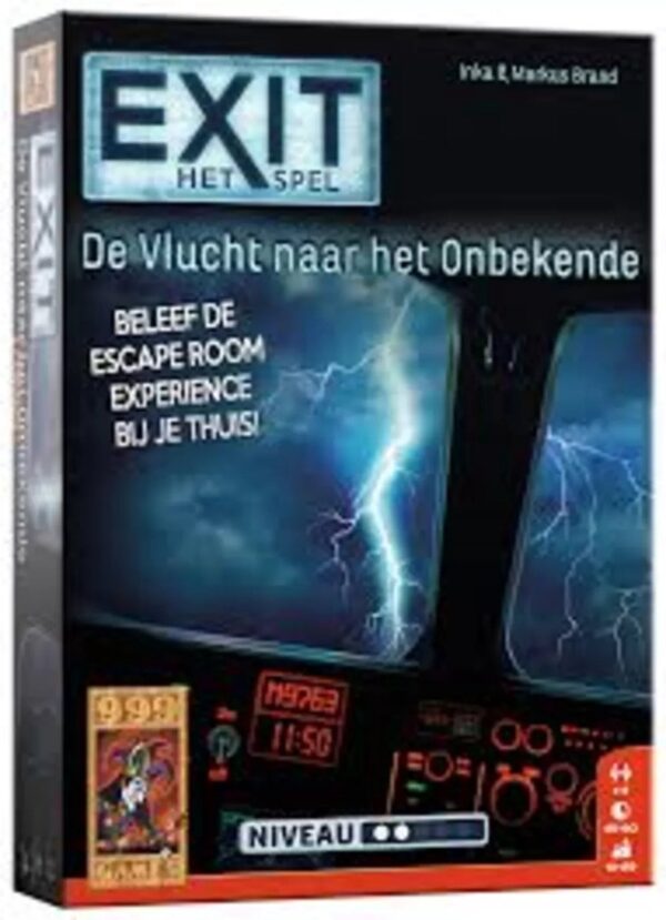 Exit Het spel: De vlucht naar
  het onbekende - NL