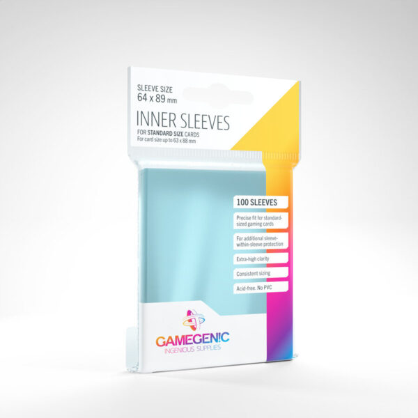 Sleeves - Gamegenic 64x89 -
  x100/pak