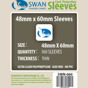  Sleeves 48x60 - Swan Panasia - Thin -
  x160/pak