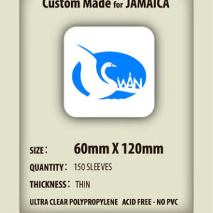  Sleeves 60x120 - Swan Panasia - Thin -
  x150/pak