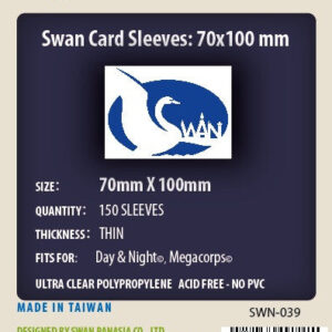  Sleeves 70x100 - Swan Panasia - Thin -
  x150/pak