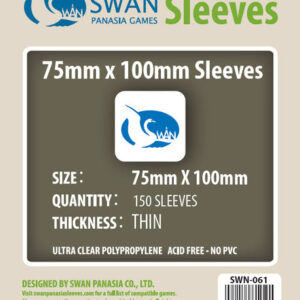 Sleeves 75x100 - Swan Panasia - Thin -
  x150/pak