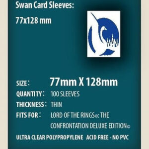  Sleeves 77x128 - Swan Panasia - Thin -
  x100/pak