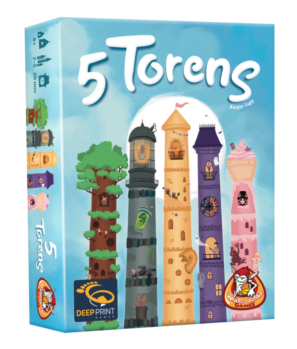 foto van het bordspel 5 Torens - NL
