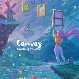 foto van het bordspel Canvas Finishing Touches - ENG