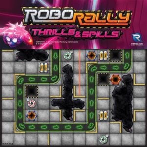 foto van het bordspel Robo Rally Thrills & Spills Exp. - ENG