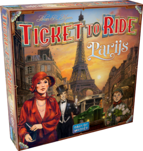 foto van het bordspel Ticket to ride Parijs - NL