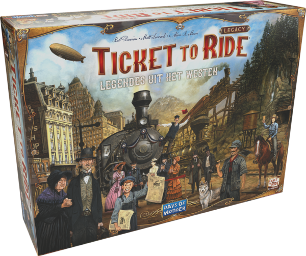 Ticket to Ride - Legacy: Legendes uit het Westen - NL