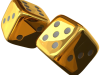Gouden dobbelstenen Gouden dobbelstenen